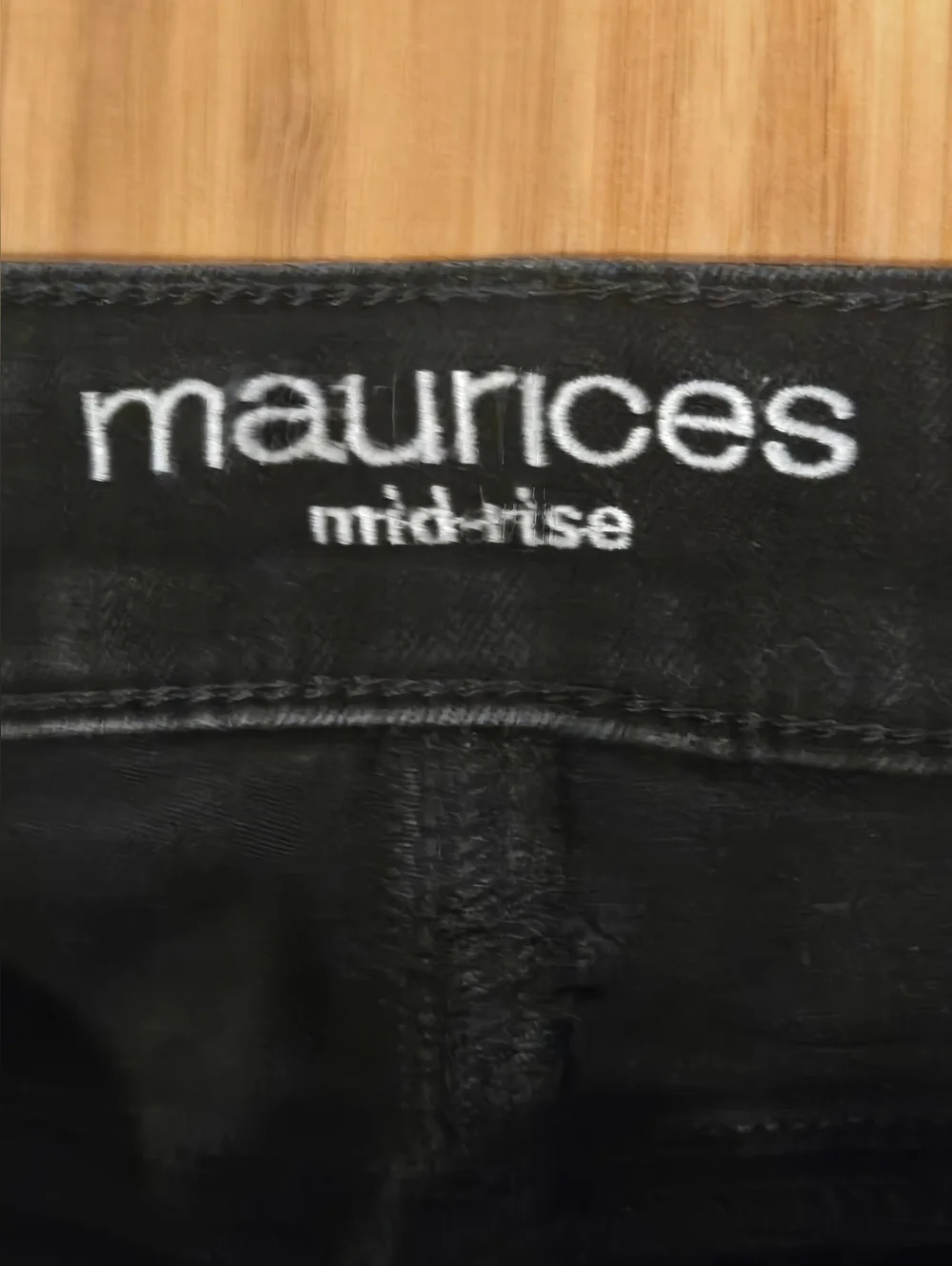 Maurices Mid Rise Black Bootcut Jeans - Classic Stretch Fit